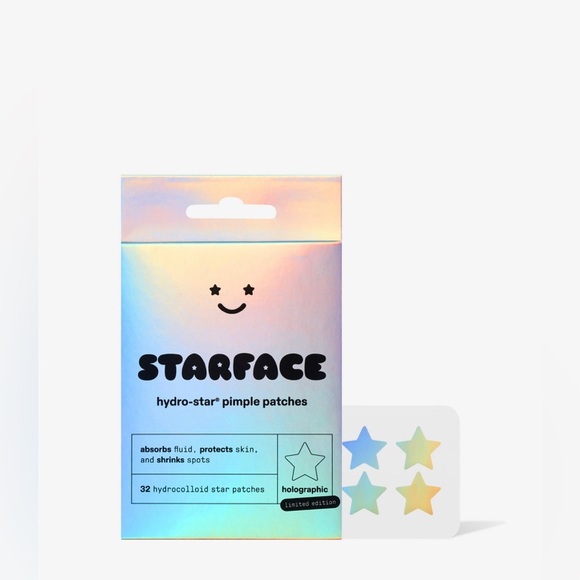 Starface Holographic Hydro Star Pimple Patches Limited Edition BRAND NEW - Picture 3 of 5